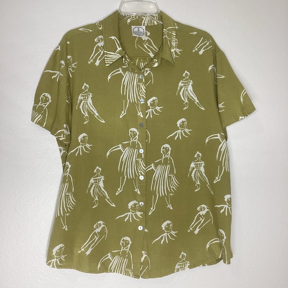 My Little Belleville Gold Porto Set Top & Shorts XL - Picture 2 of 11